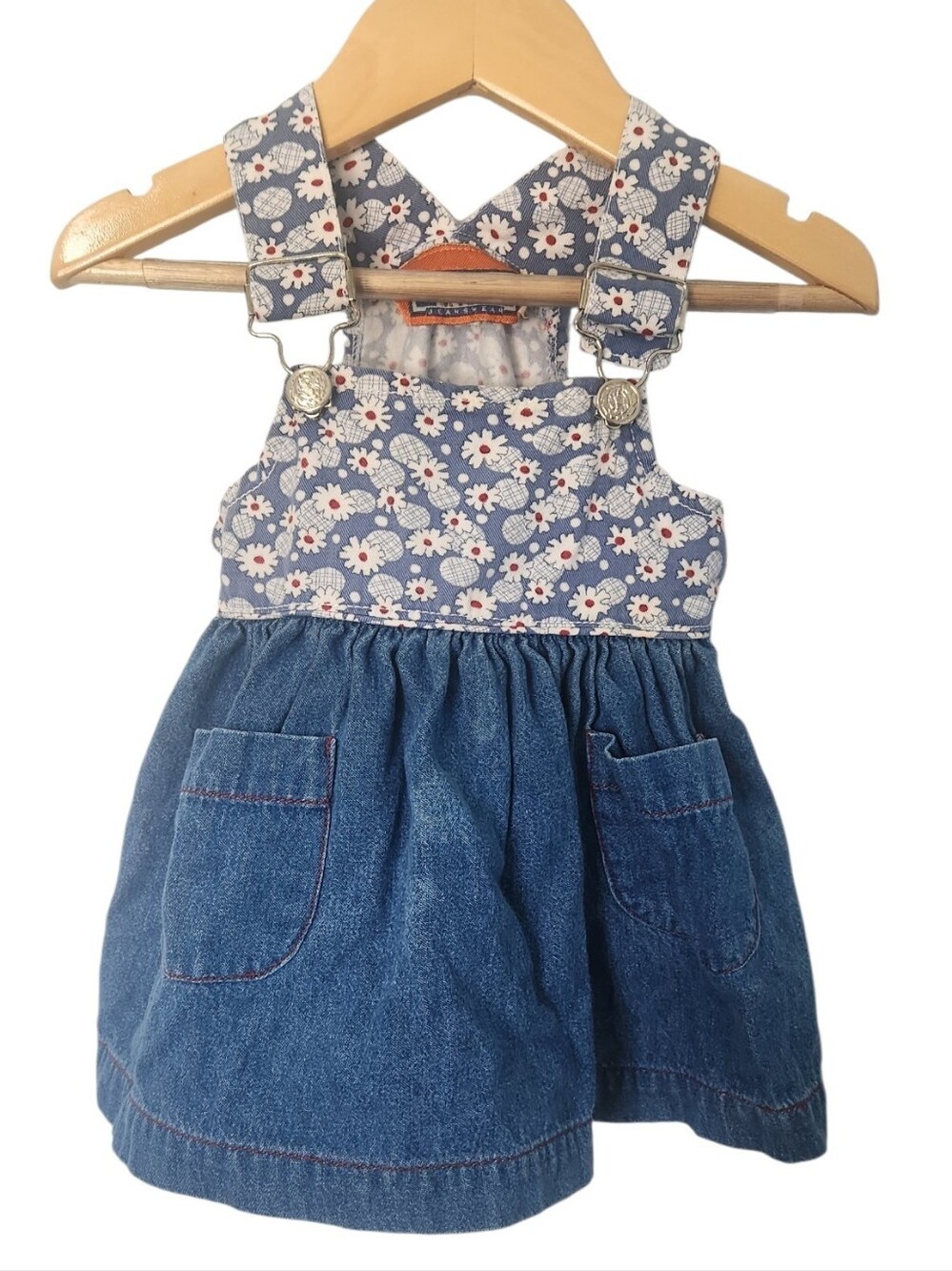 Nevada Kids Jeanswear Overall Dress Denim